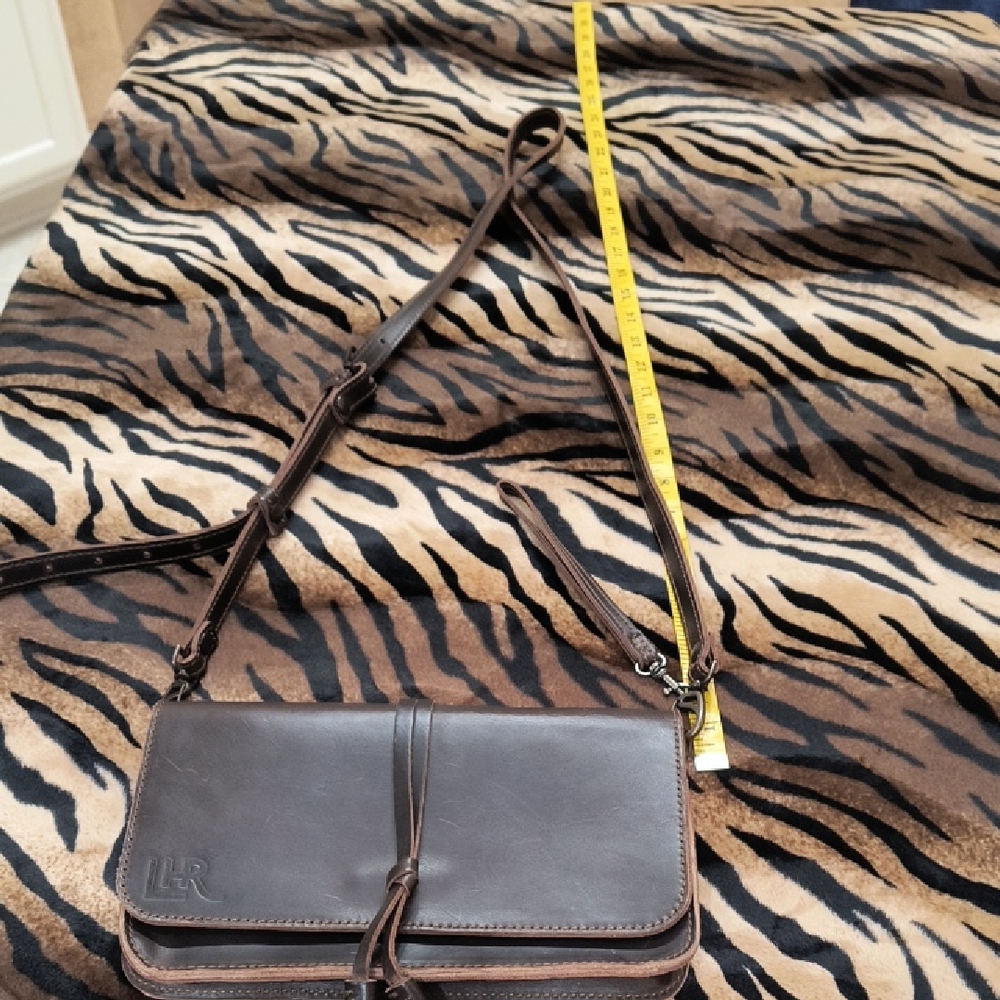 Elegant Dark Brown Crossbody Bag